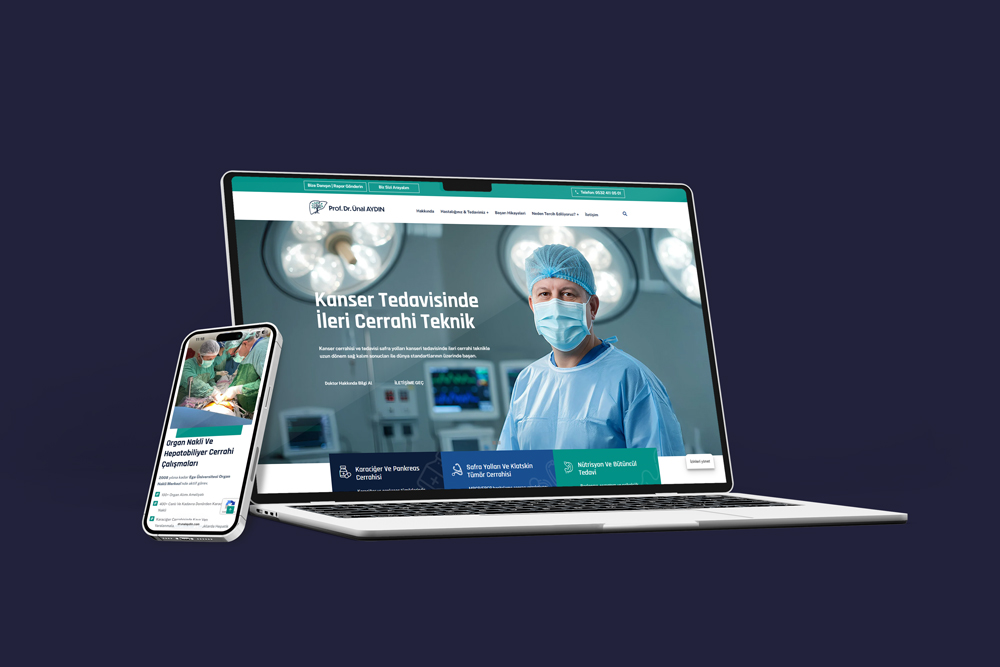 Klinik(Doktor) Web Sitesi | Prof. Dr. Ünal Aydın
